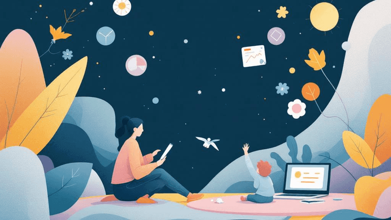 A professional blog header illustration for an article about Digital Parenting & Family Tech. Context: You installed YouTu...