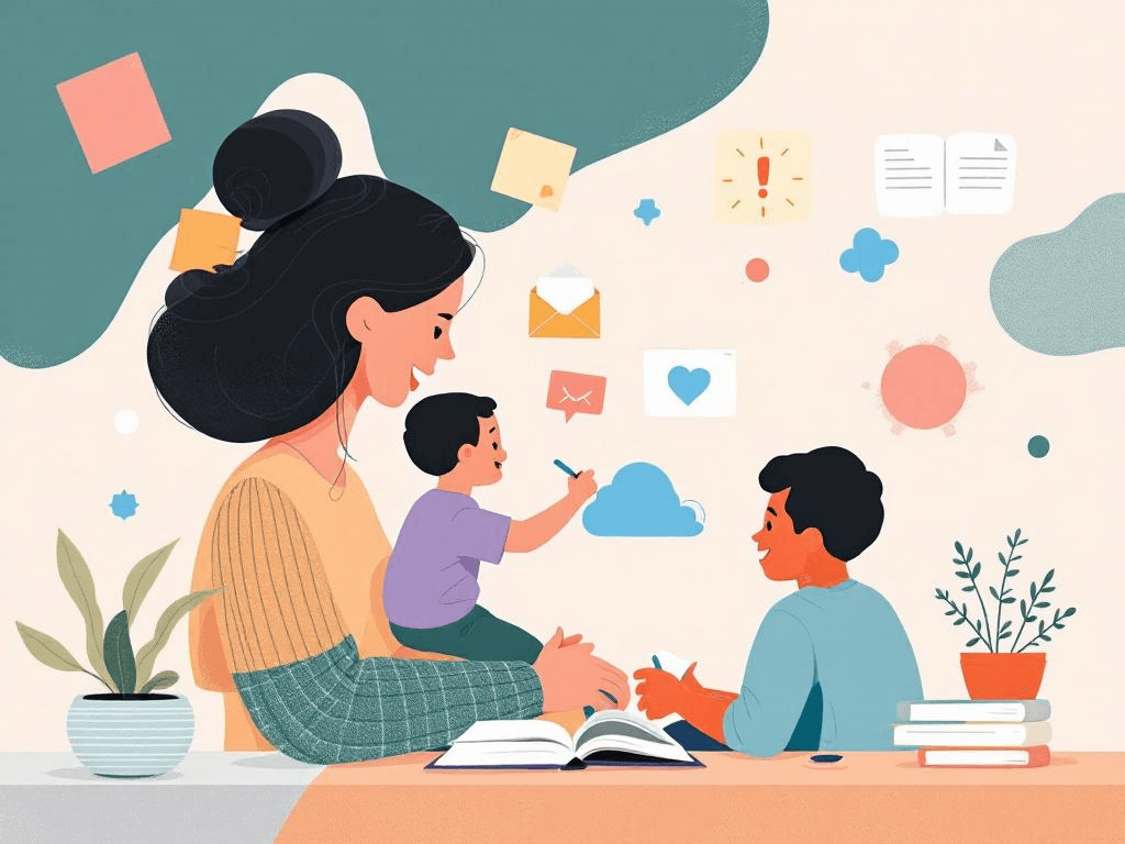 A professional abstract illustration representing the concept of Why teacher recommendations carry more weight in Digital ...