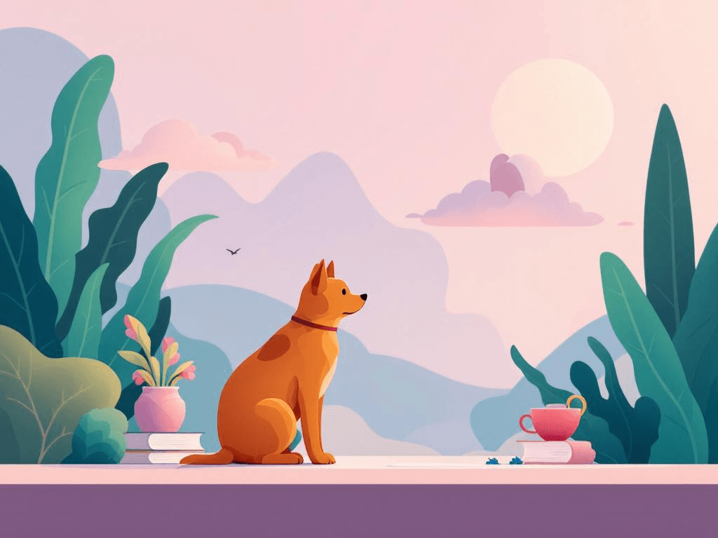 A professional abstract illustration representing the concept of The Baseline Is the Whole Point in Pets & Pet Tech