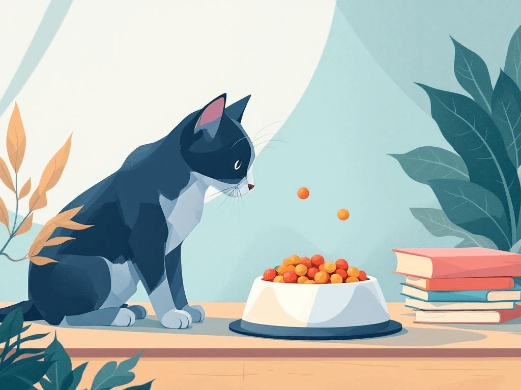 A professional abstract illustration representing the concept of Smart Feeders: The Highest-Return Category in Pets & Pet ...