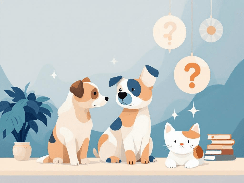 A professional abstract illustration representing the concept of Features Ranked by What Actually Matters in Pets & Pet Tech